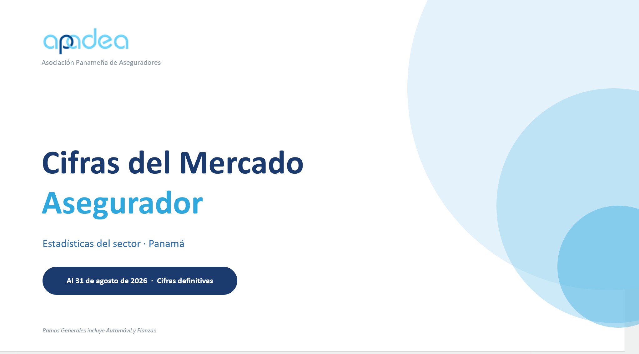 Cifras del mercado - Agosto 2026 